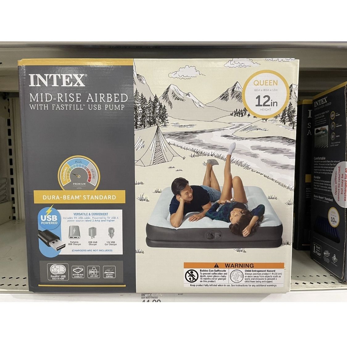 BRAND NEW SEALED Intex Mid Rise 12