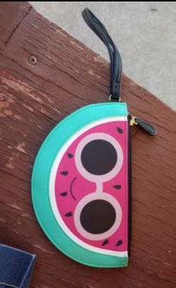 Small watermelon slice purse