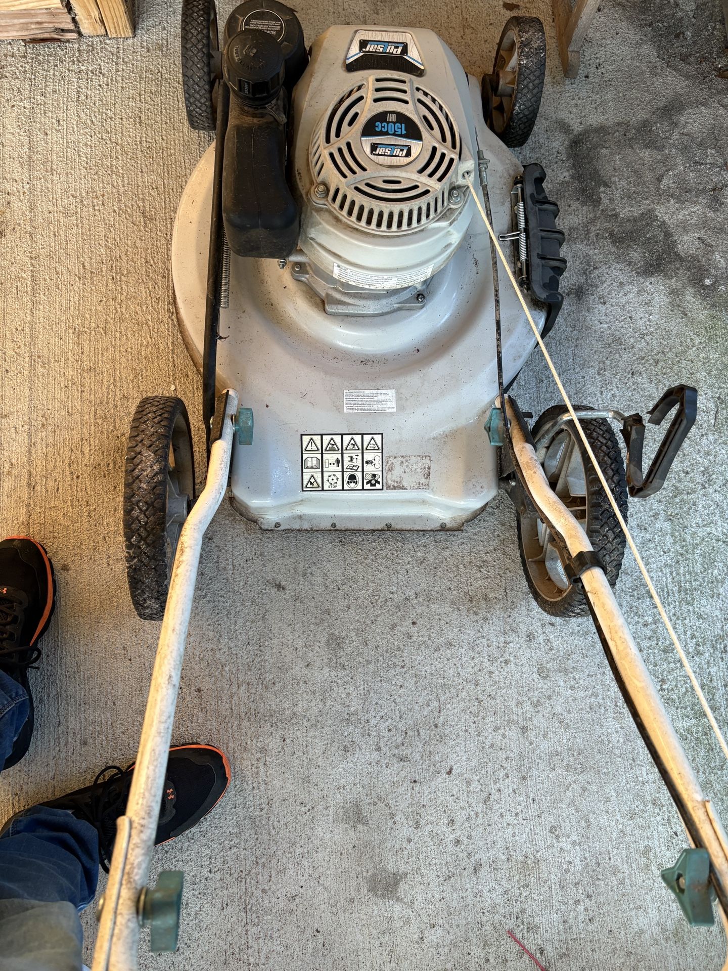 Pulsar Push Mower 150cc