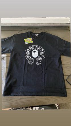 Chrome heart bape shirt