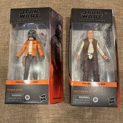 Star Wars Ponda Baba and Doctor Evazan figures