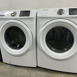 SAMSUNG WASHER AND GAS DRYER / STACKABLE 