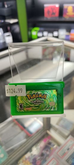 Pokémon Leaf Green Version GBA Cartridge