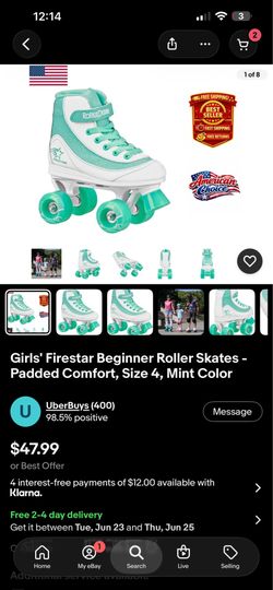 Boys and girls skates