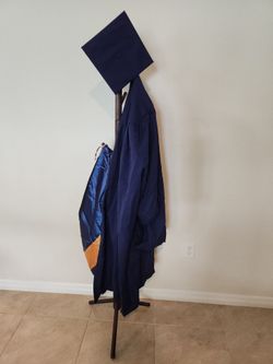 Adult Graduation Cap Gown and Hood