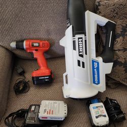 Drill 12v And Blower/sweeper Hybrid 