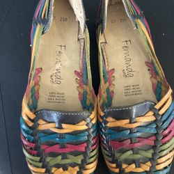 Huarache Mexicano De Mujer