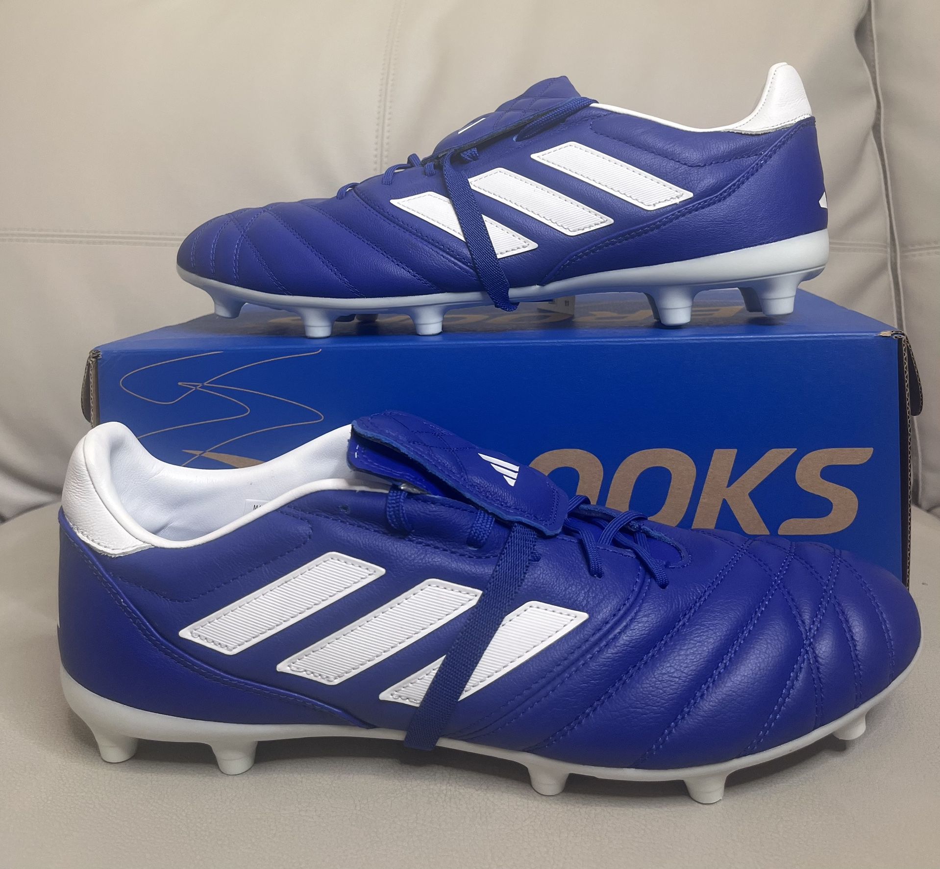 Adidas Soccer Copa Glora Blue FG Firm Ground Soccer Cleats Men’s Size 11.5 NEW
