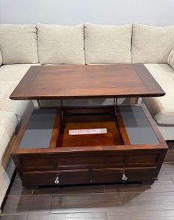 lift top coffee table