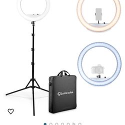 Ring Light With Tripod Stand (Brand New) Lume Cube 