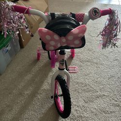 12in Girls Minnie Mouse Huffy Bike
