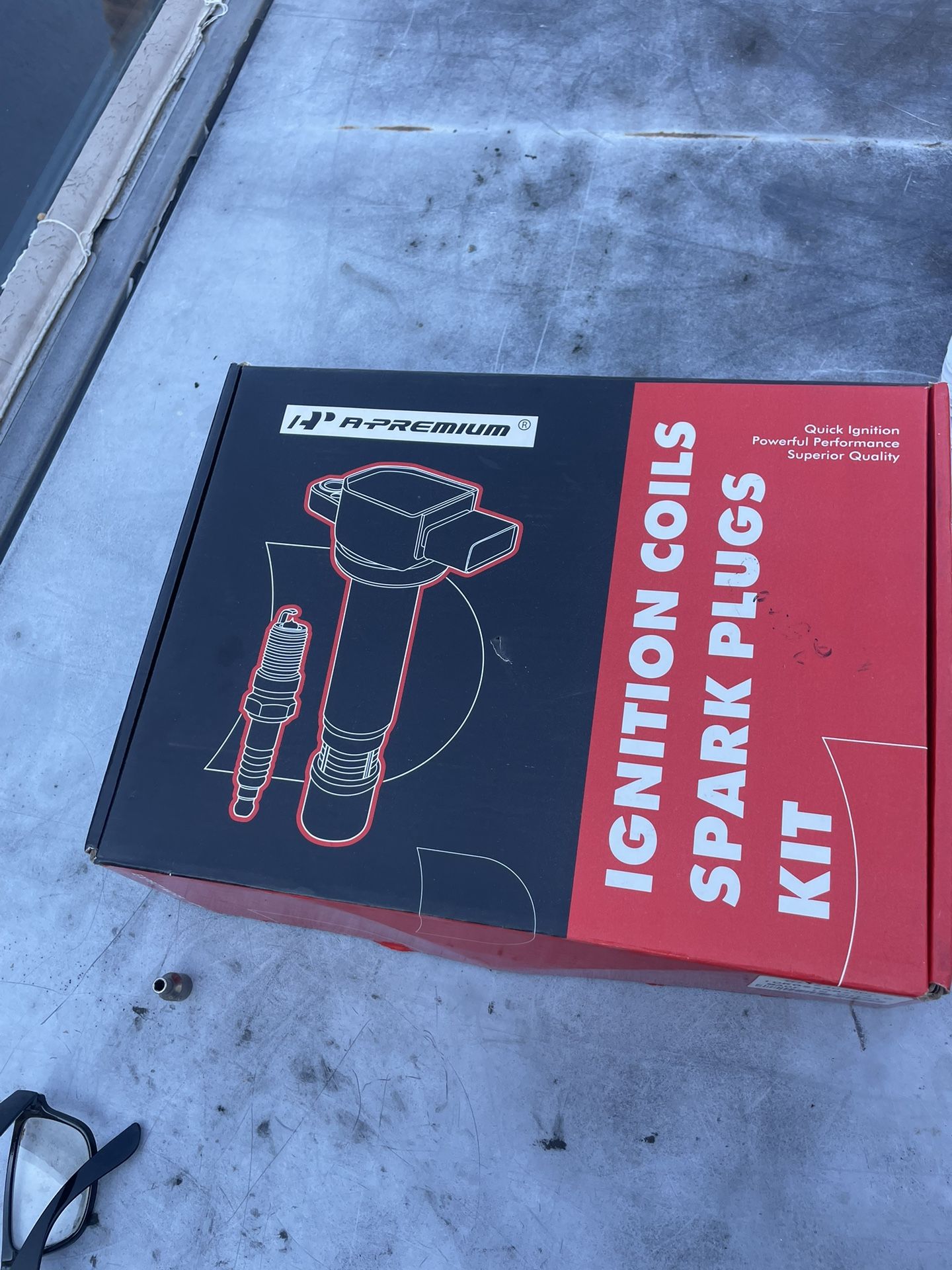 Set Ignition Coils And Spark Plugs