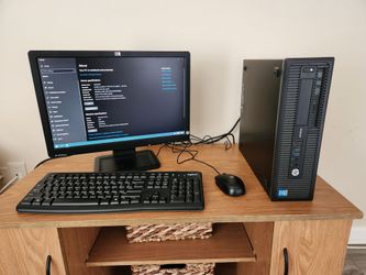 HP ProDesk 600 G1 SFF Intel Core i7-4790 CPU 3.60 GHz Desktop Computer
