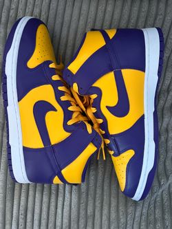 NEW! LAKERS NIKE DUNK HIGHS