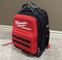 Milwaukee 15 in. 48-Pocket PACKOUT Tool Backpack.  Brand NEW.