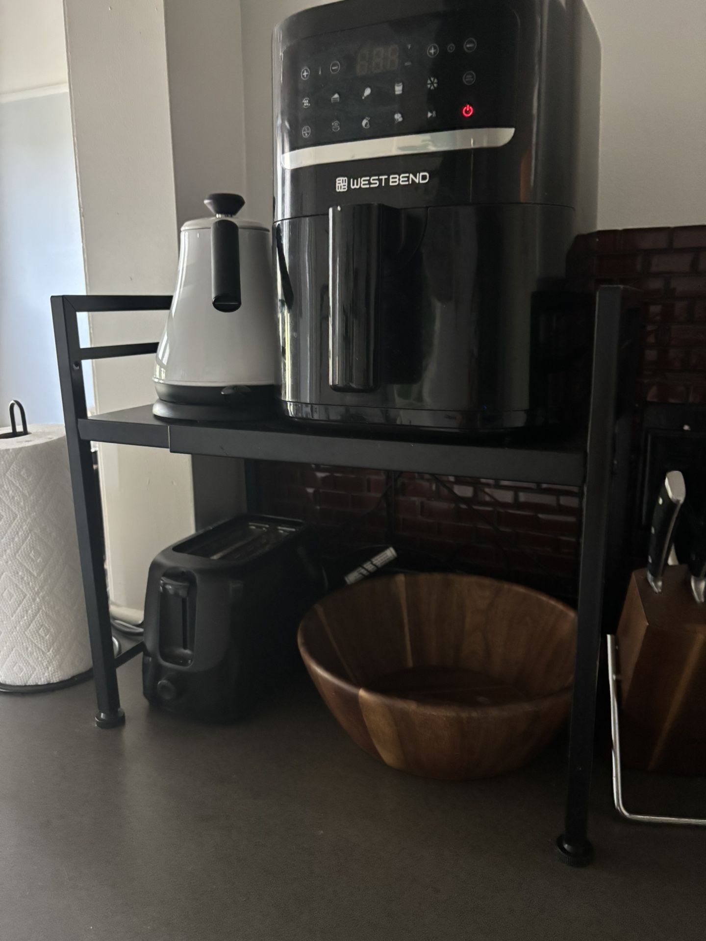 Expandable Microwave Oven Rack Stand
