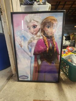 Frozen Poster With Frame