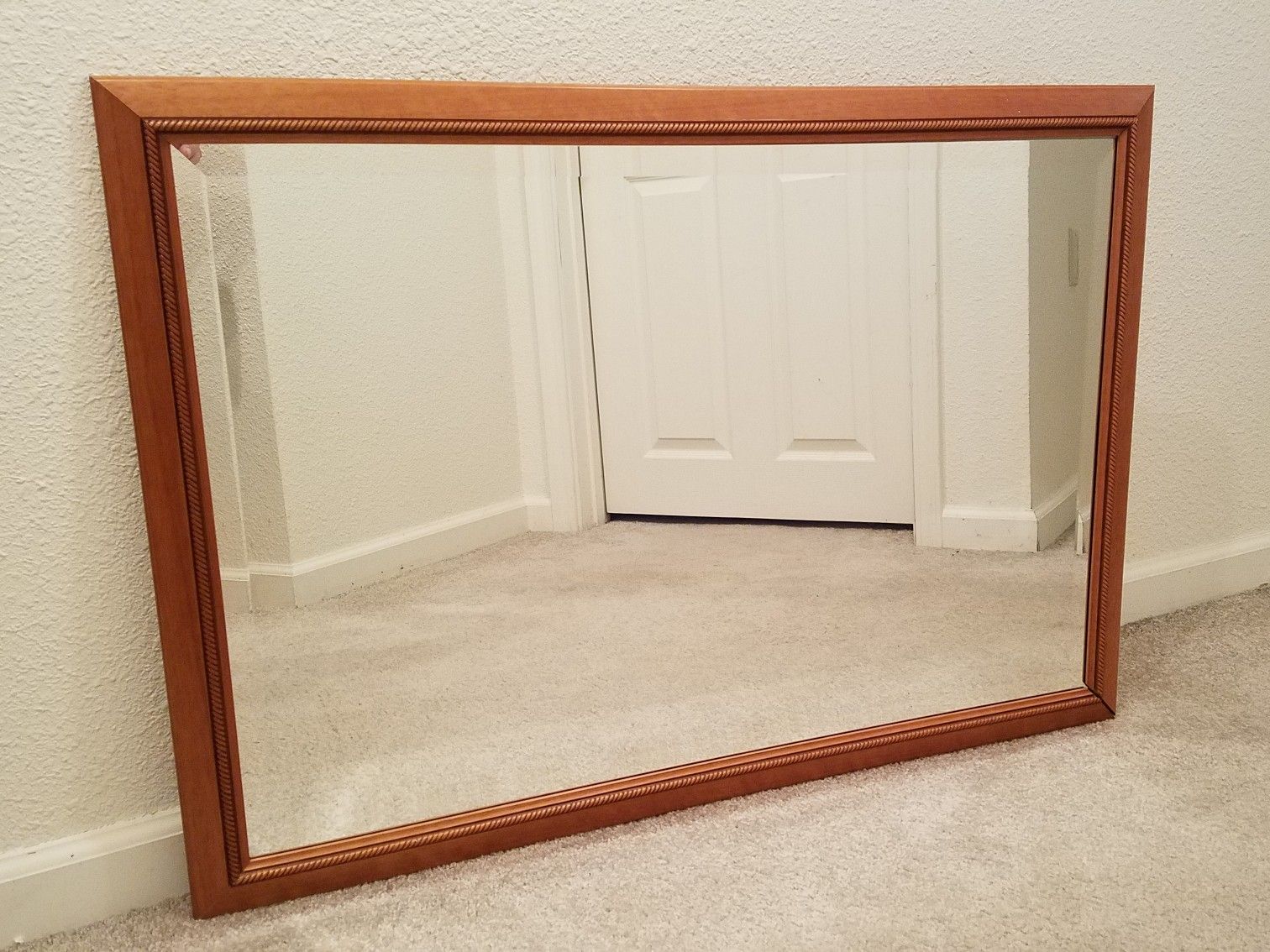 Hanging Mirror, custom framed, beautiful!