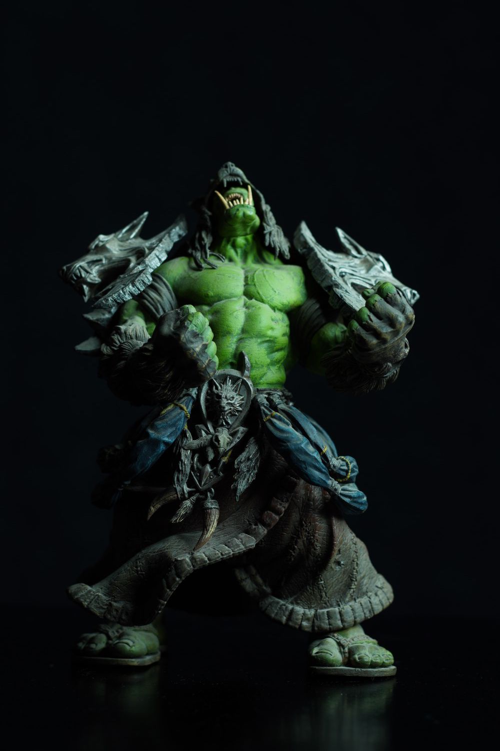 Orc action figure from WOW