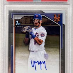 Yovanny Rodriguez Baseball Card Autograph 