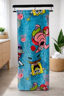 SpongeBob SquarePants Soft Plush Throw Blanket
