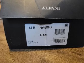 Alfani black dress shoes