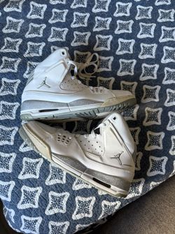 2012 Silver Metallic Jordan 1 Size 10