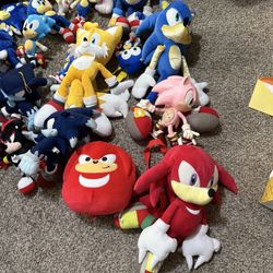 Sonic And Pals Plushy’s
