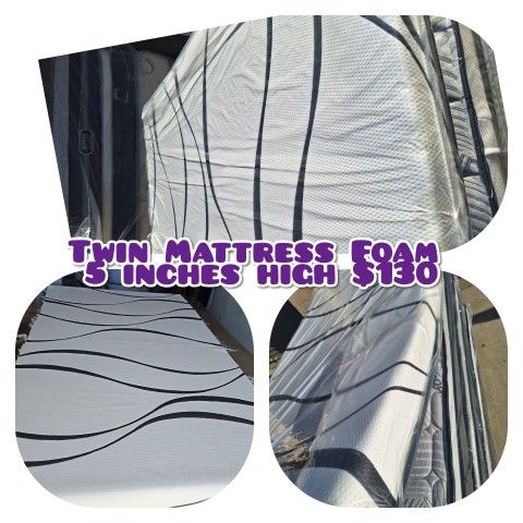 Bunkbed Full Twin With  2 Mattress Bamboo 