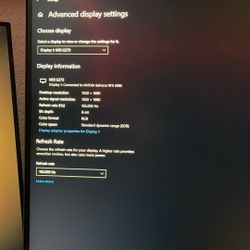 MSI G(contact info removed) 165Hz Gaming Monitor 