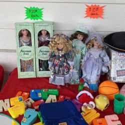 Porcelain Dolls And Others 