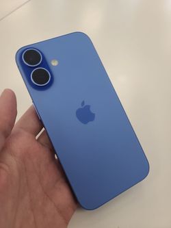 iPhone 16 6.1" (Unlocked) 128GB Good Ultramarine