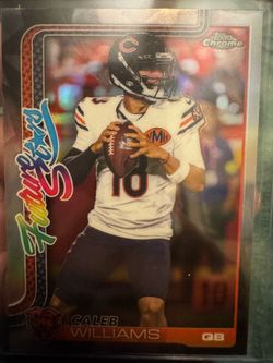 Caleb Williams Future Star Card
