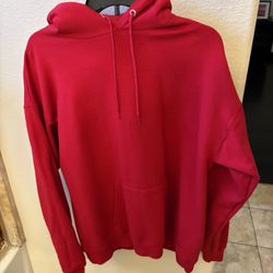 Hanes Red Hoodie Men’s Large