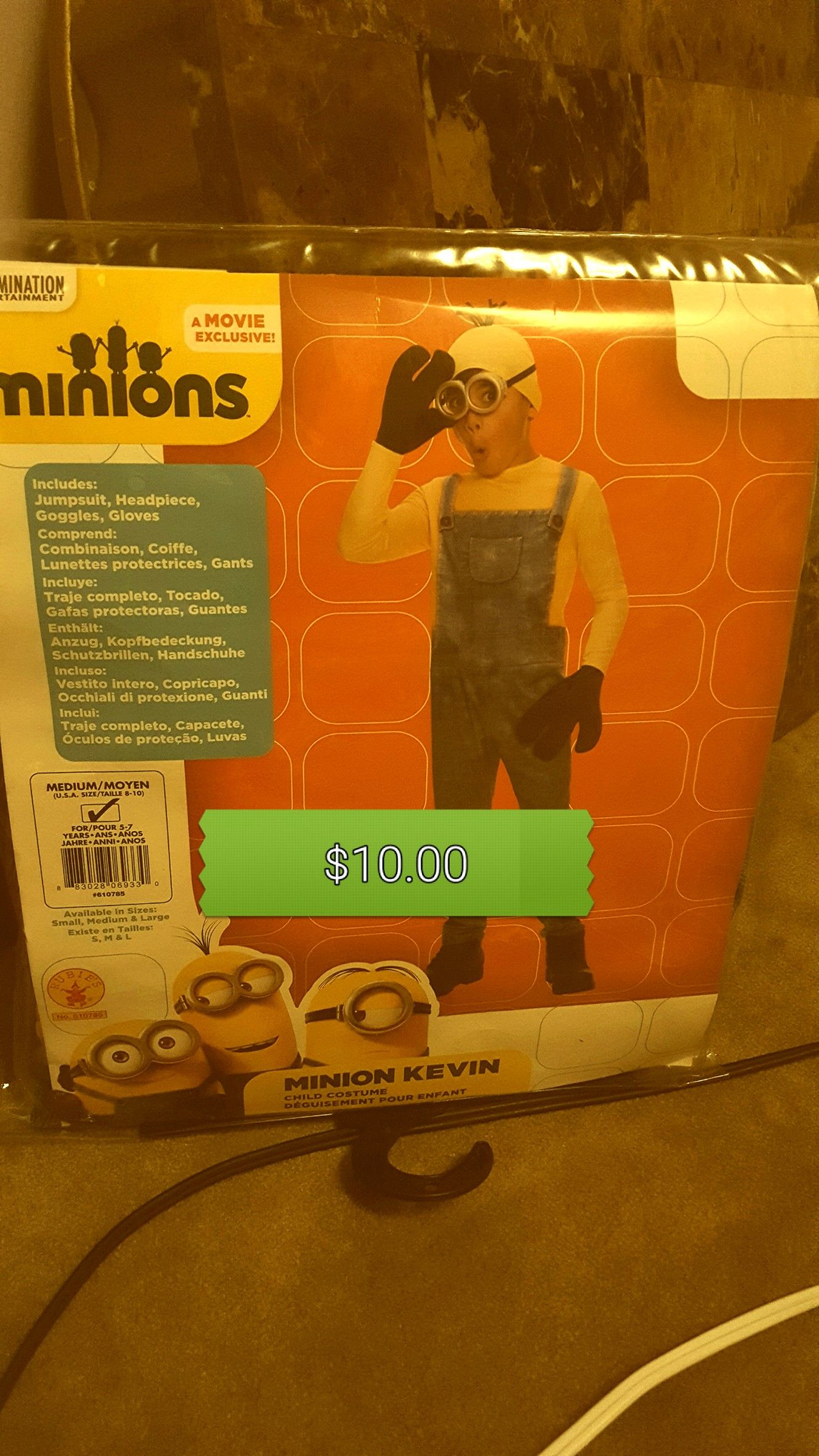 Minion costume!!