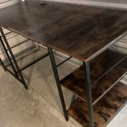 elegant modern sectional desk