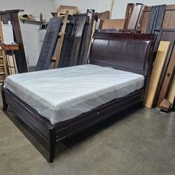 Queen Bed And Mattress 