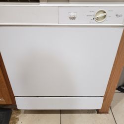 Whirlpool White Dishwasher