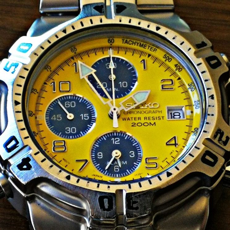 Seiko Chronograph 7t32-6k19 Men's Watch for Sale in Hemet, CA