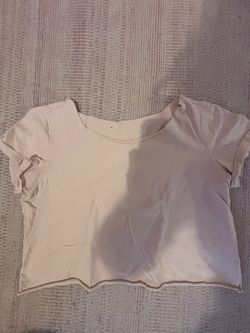 Beige/pink t shirt