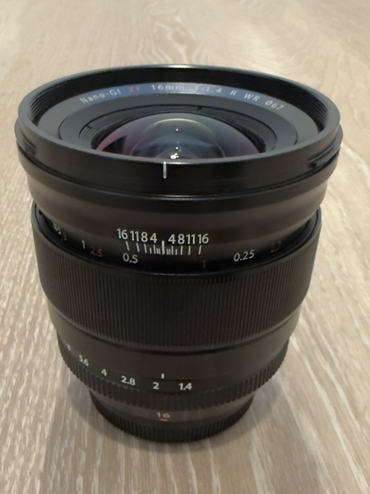 Fujifilm XF 16 mm 1.4