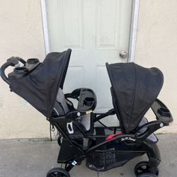 BABY TREND DOUBLE SIT AND STAND 