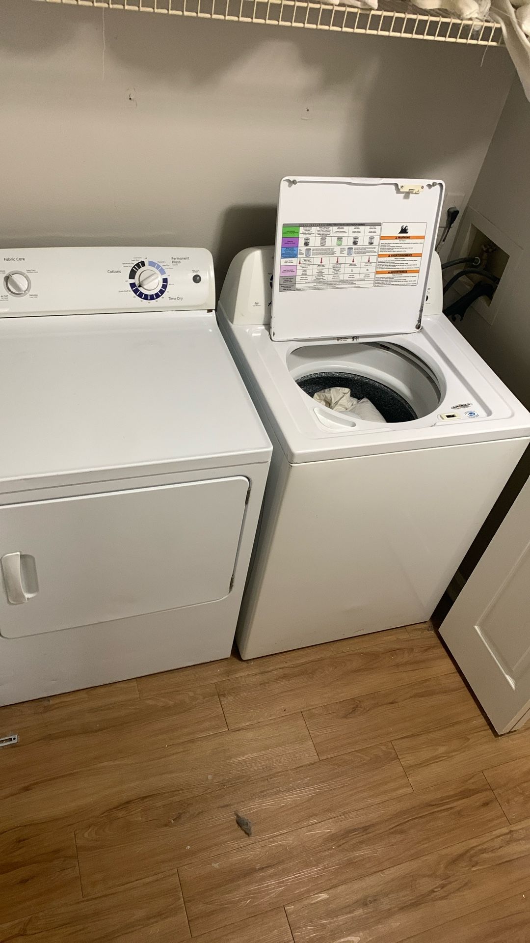 Used Washer and Dryer Set