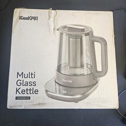 1.5L Titanium Electric Tea Maker w/ Infuser & Temp Control 1500W