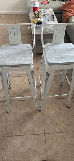 White Barstools