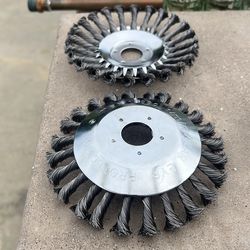 Wire brush wheel