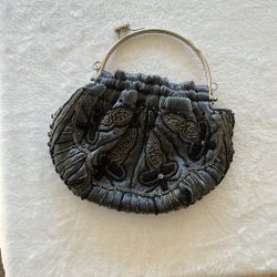 Purse Silver Gray