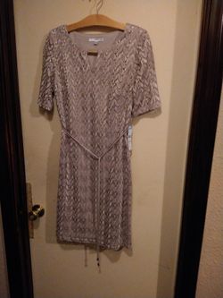 Studio One Keyhole Knit Dress