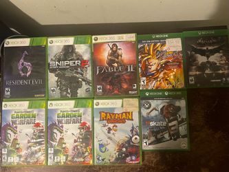xbox one and 360 games