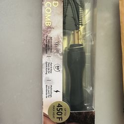 Hair Straightener Comb Pro Electric Beard Straightening Comb Heat Hot Comb Press